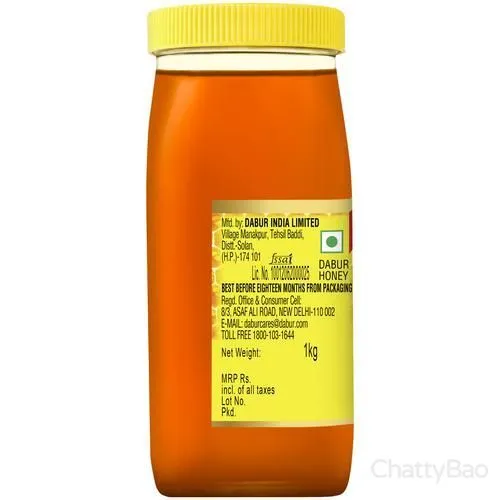 Dabur 100% Pure Honey 1 Kg view 2