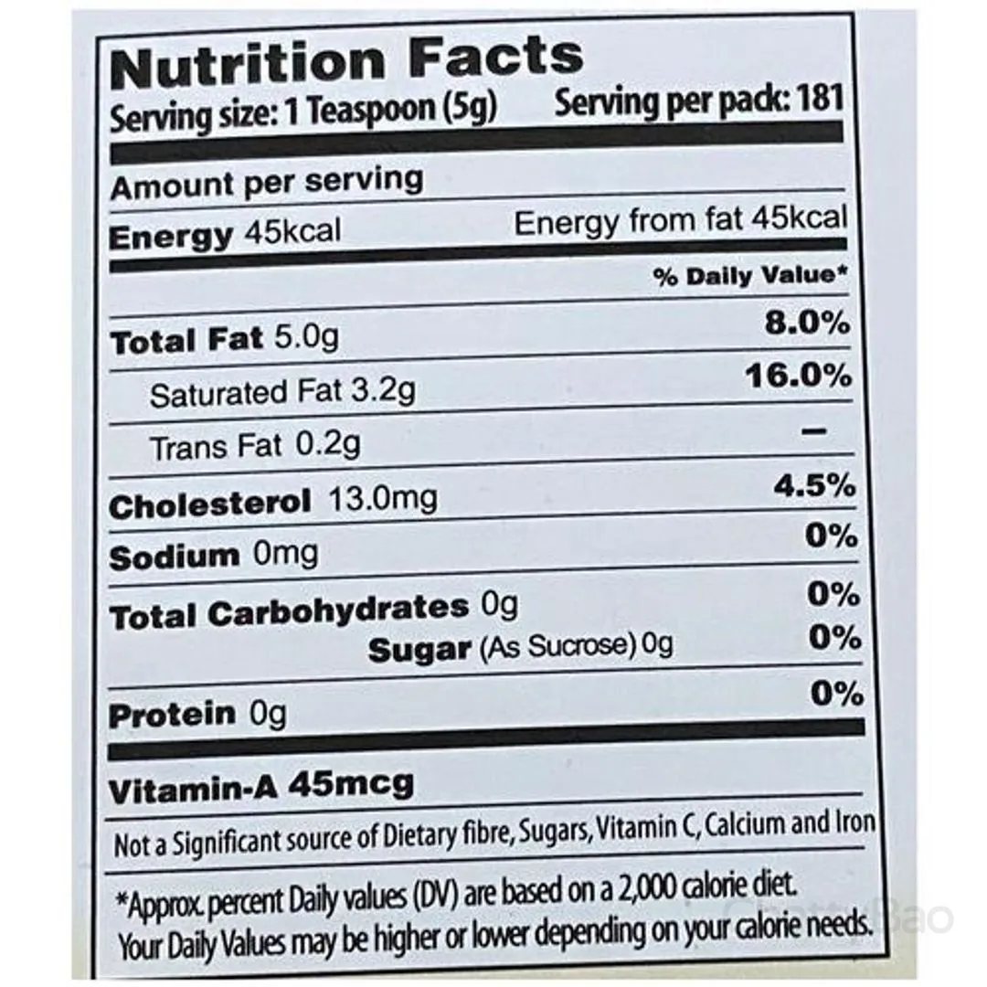 Gowardhan Pure Cow Ghee Carton 1 L view 3