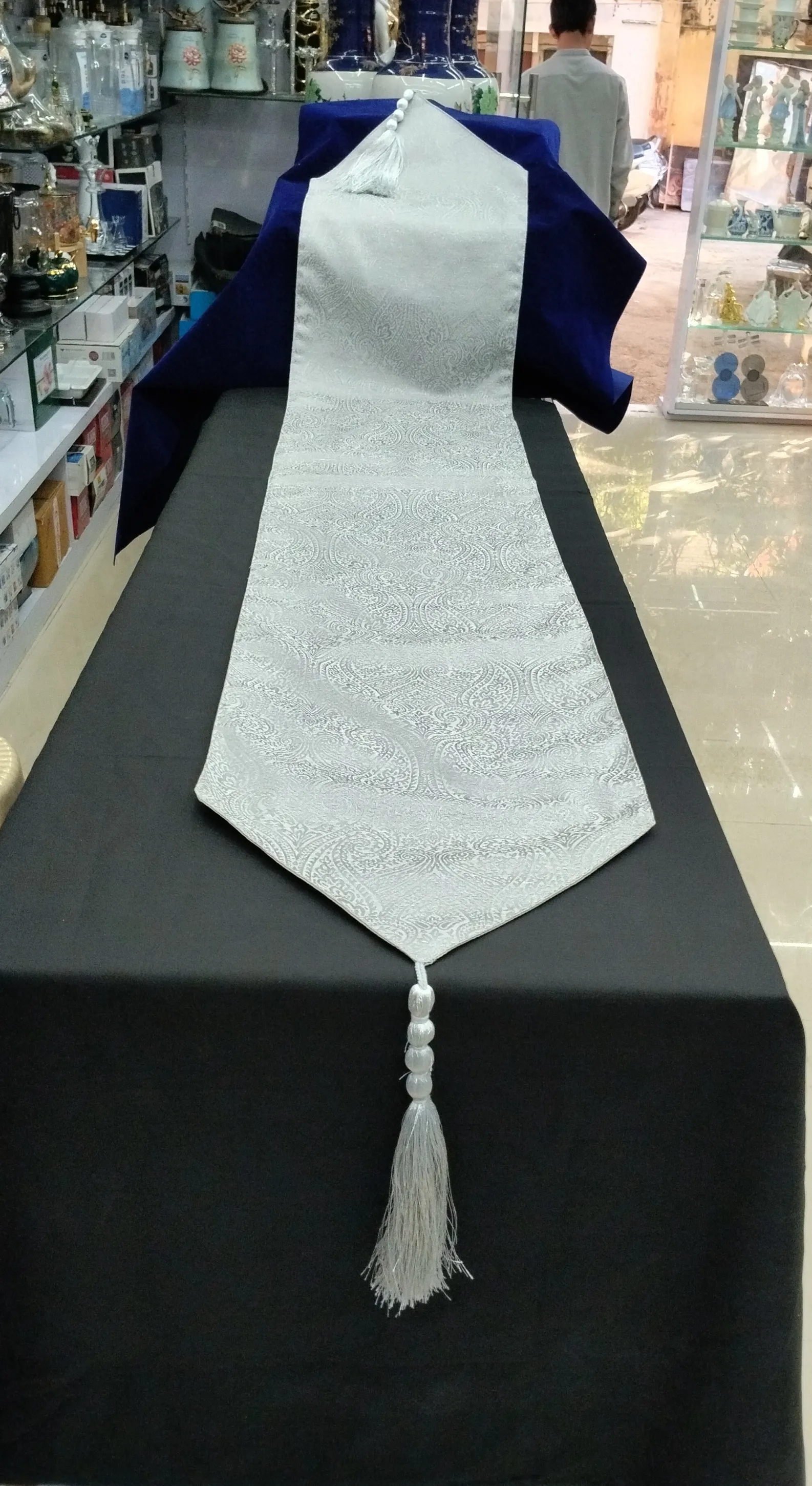 Silver Table Runner view 2