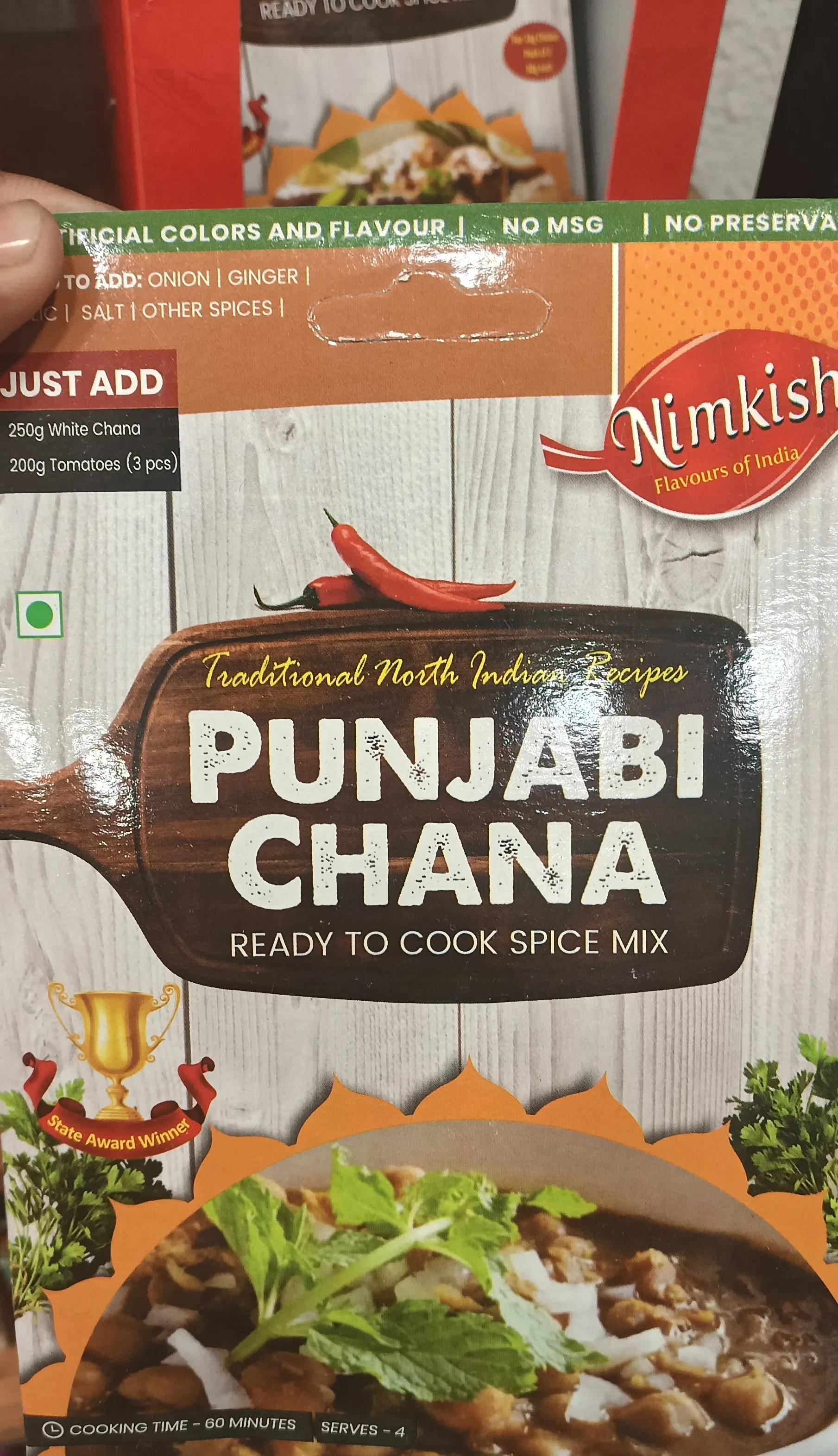 Nimkish Punjabi Chana Spice Mix view 2