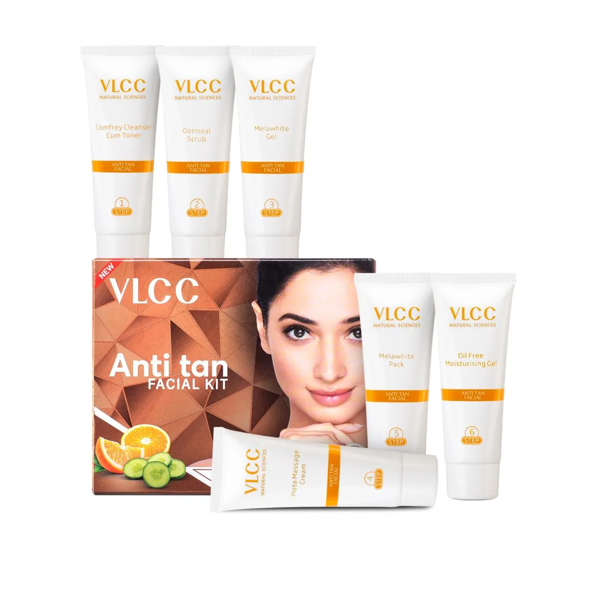 Vlcc Anti Tan Facial Kit 60 g view 2