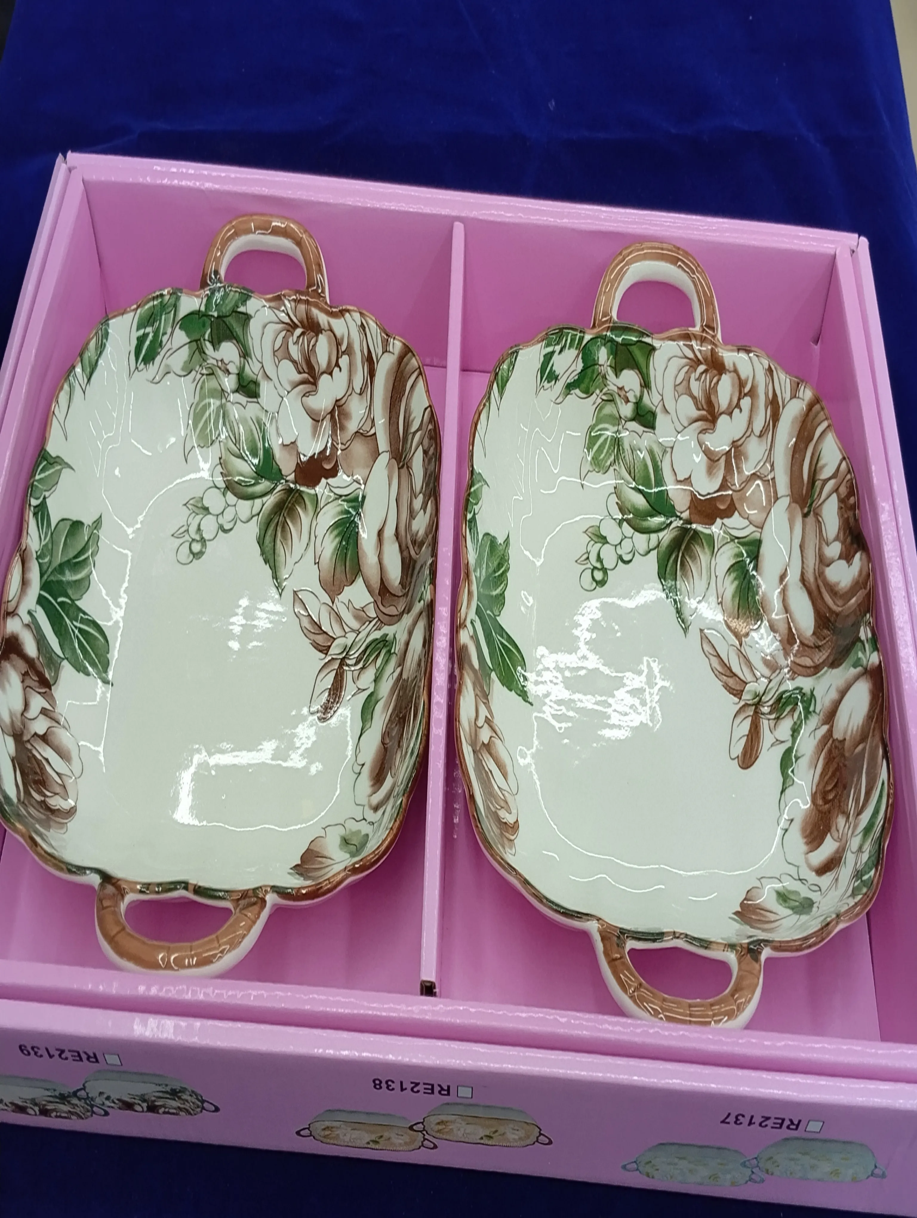 Floral Serving Trays view 2