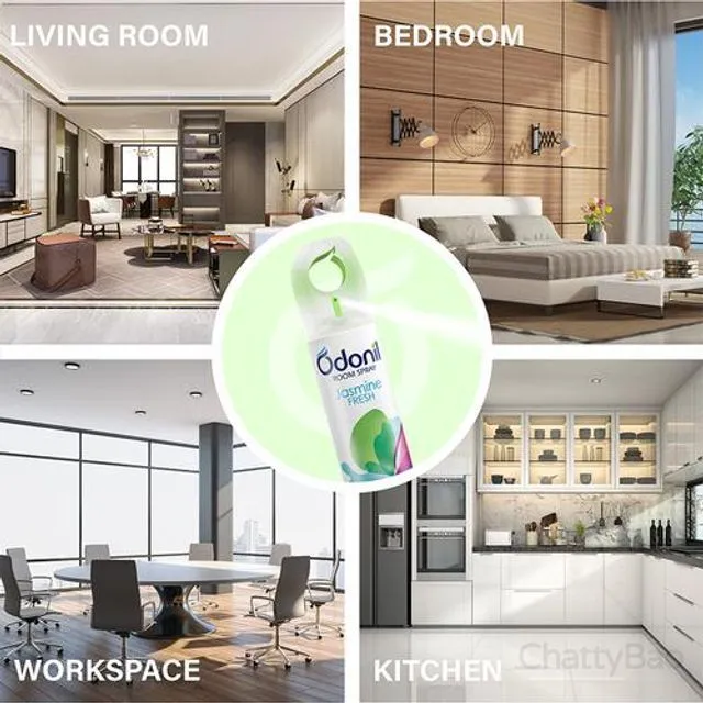 Odonil Room Air Freshener Spray - Jasmine Fresh 250 ml view 3