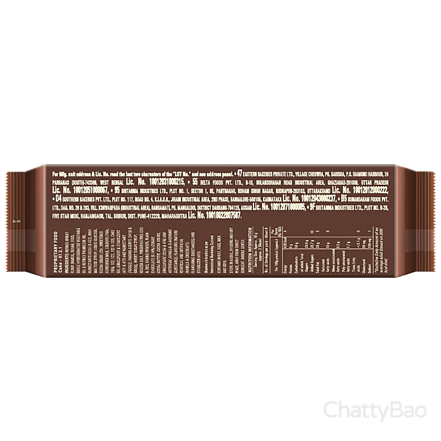 Britannia Choco Chill Cake 110 g view 2