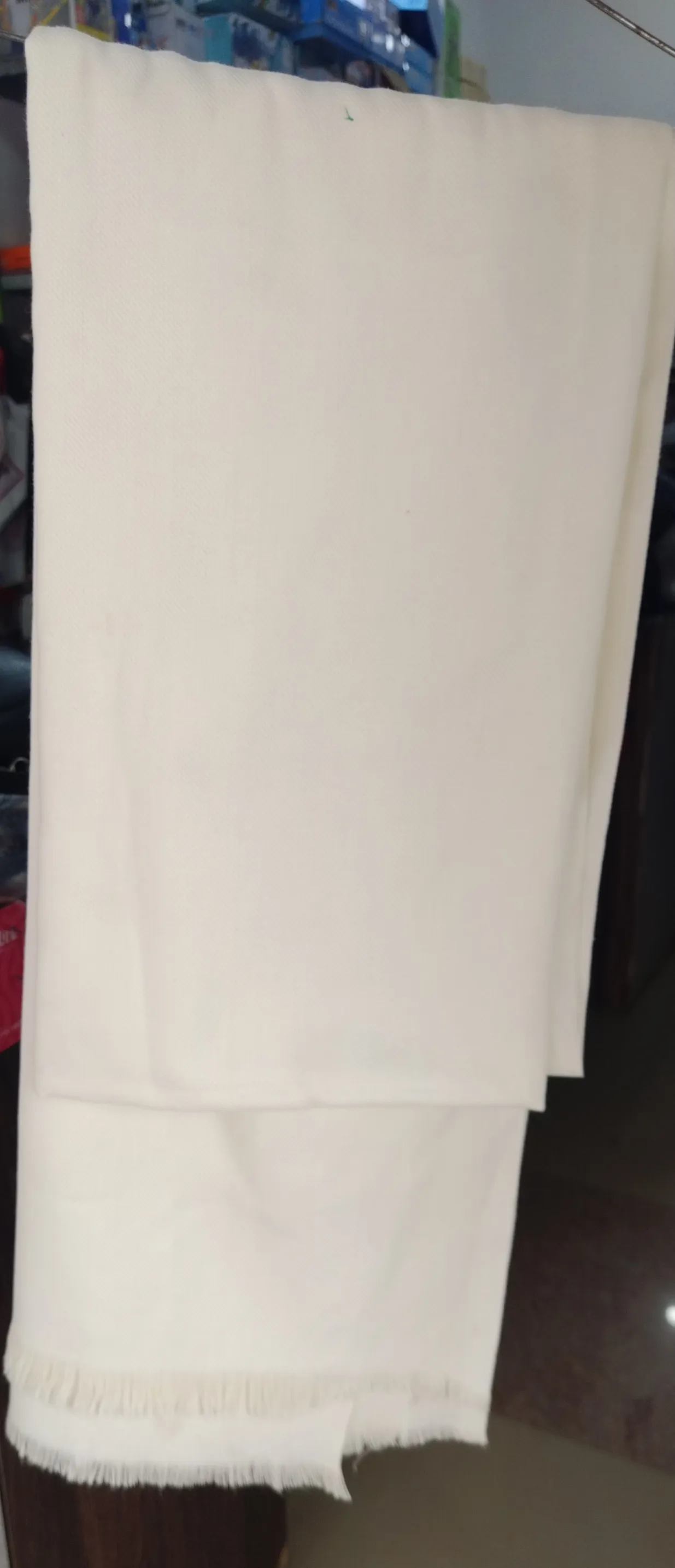 White Shawl view 2
