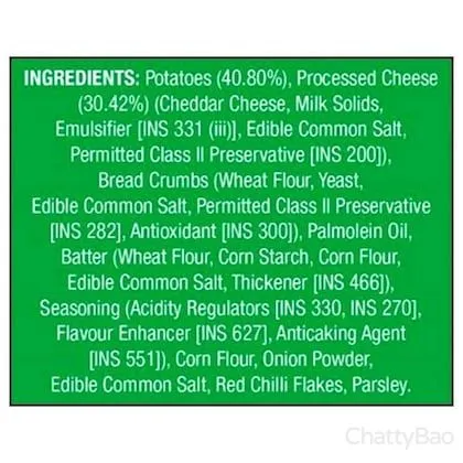 McCain Potato Cheese Shotz 400 g view 5