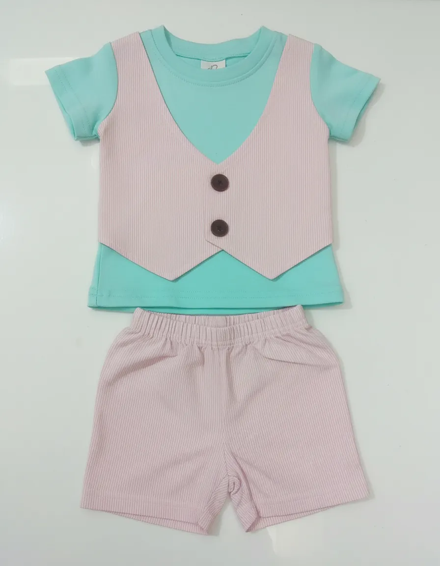 Baby Vest and Shorts Set view 2