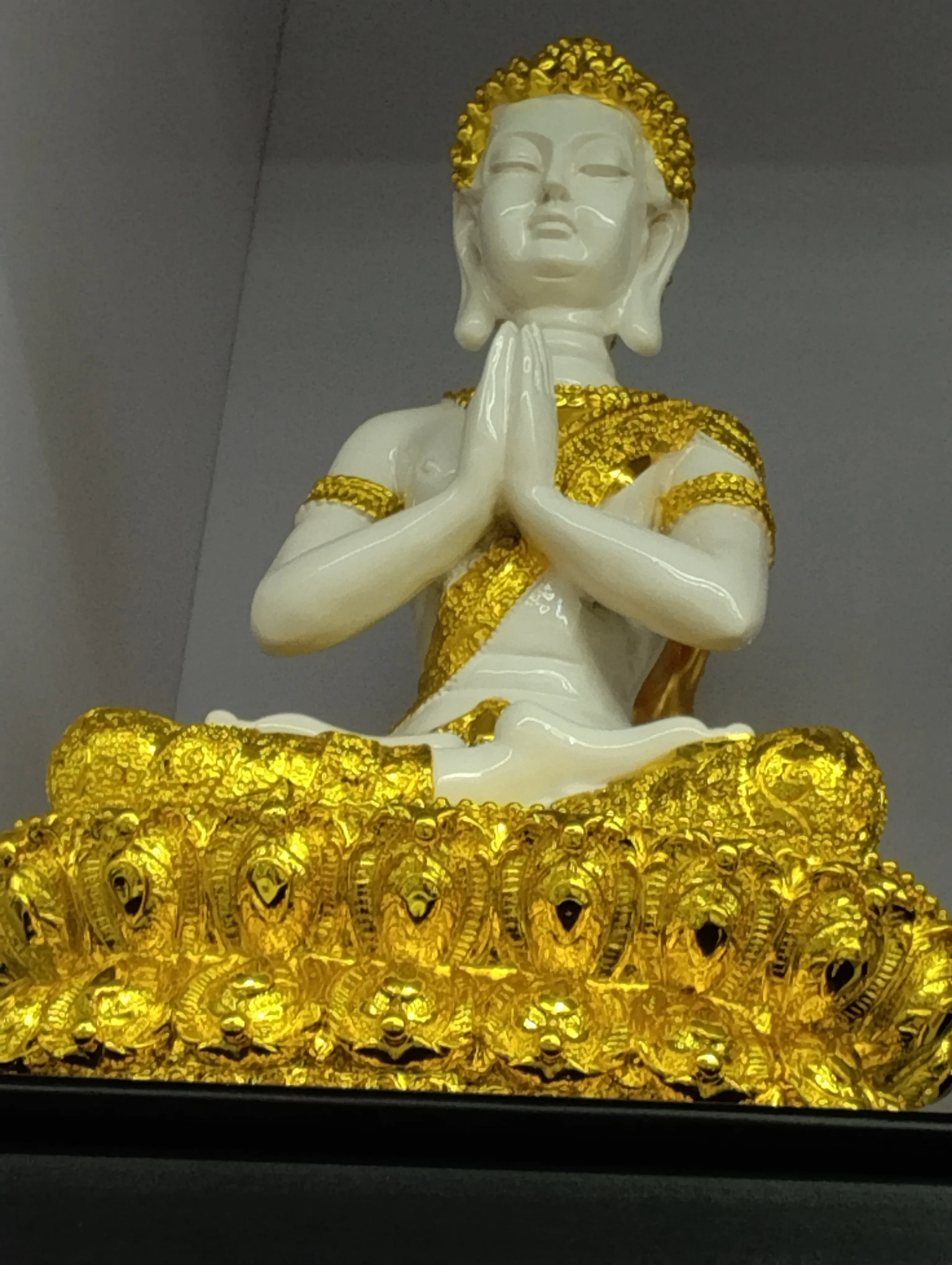Golden Buddha Statue view 2