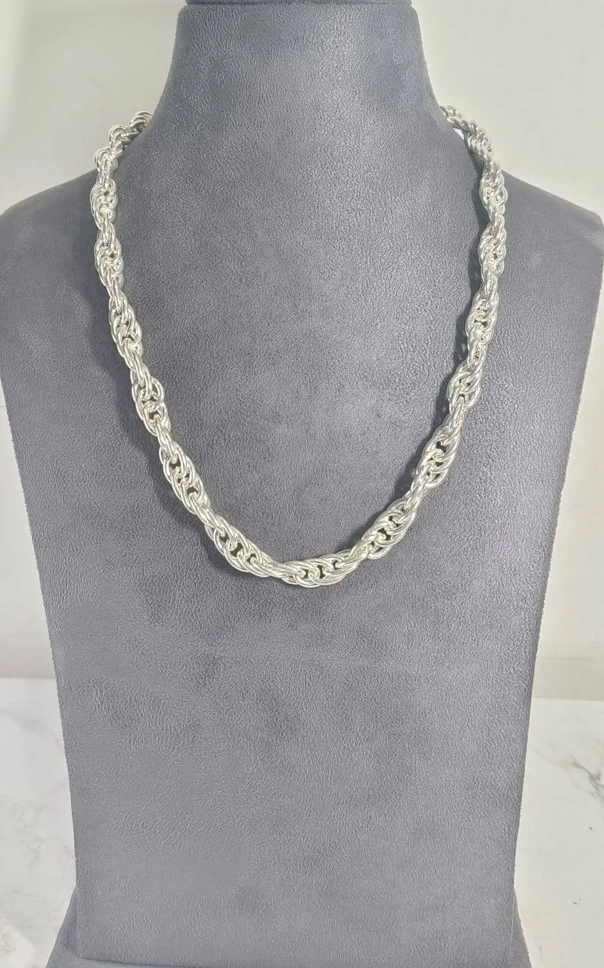 Silver Twist Chain (AVSC-44) view 3