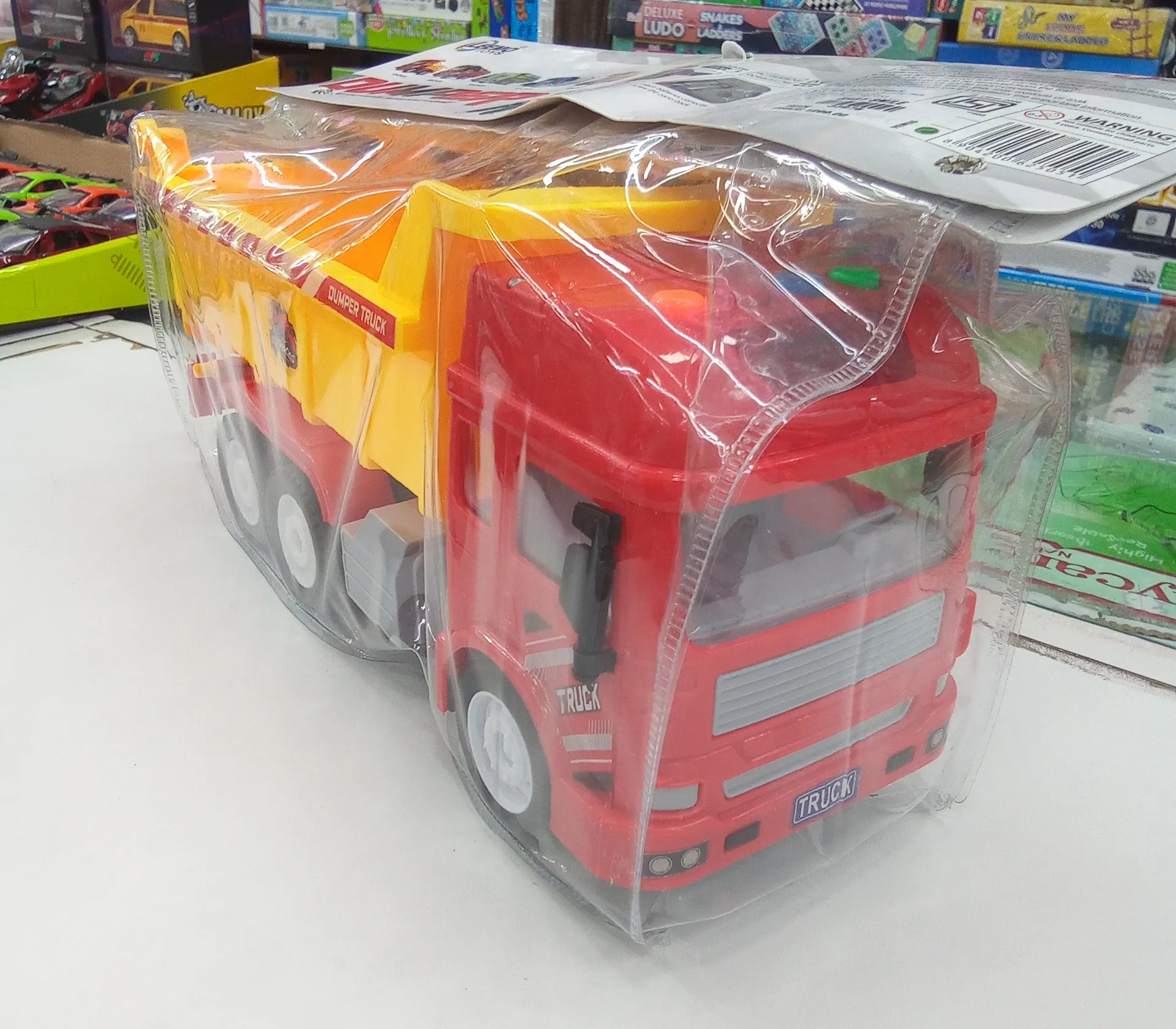 Toy Dumper Truck view 2