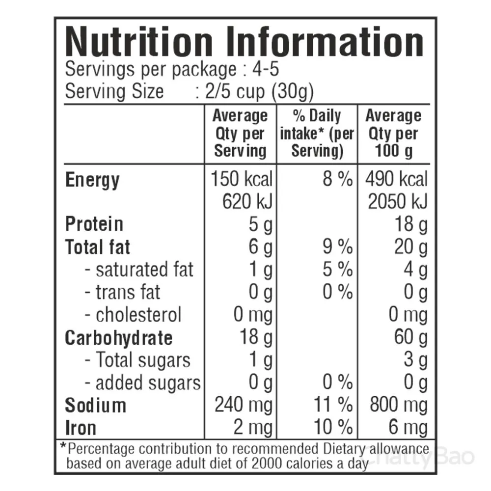Jabsons Hing Jeera Chana Roasted Chickpeas 150 g view 3