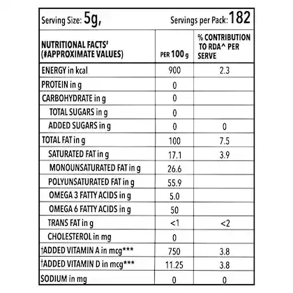 Independence Refined Soya Bean Oil Pouch 1 L view 3