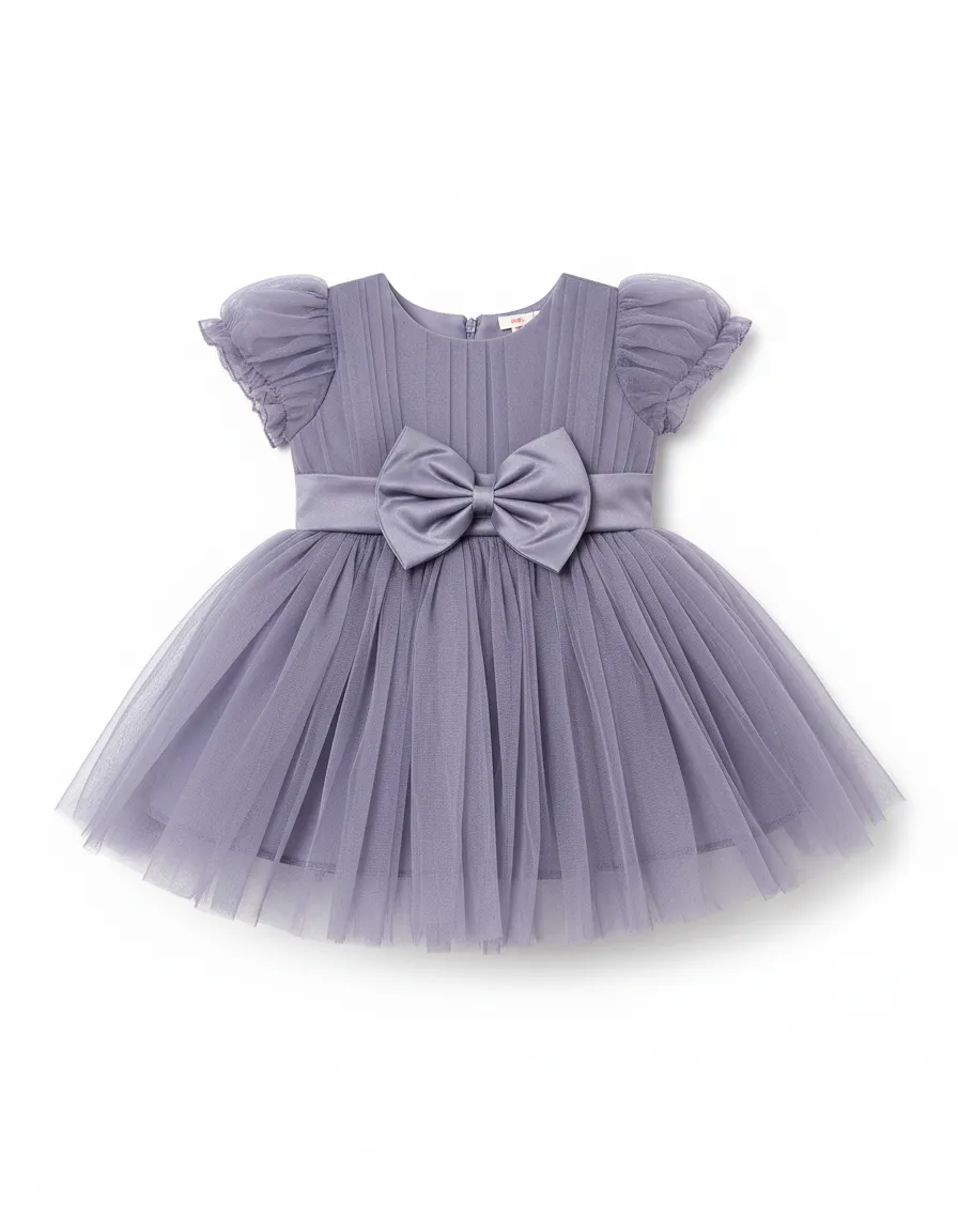 Happy Kid Lavender Dress view 2