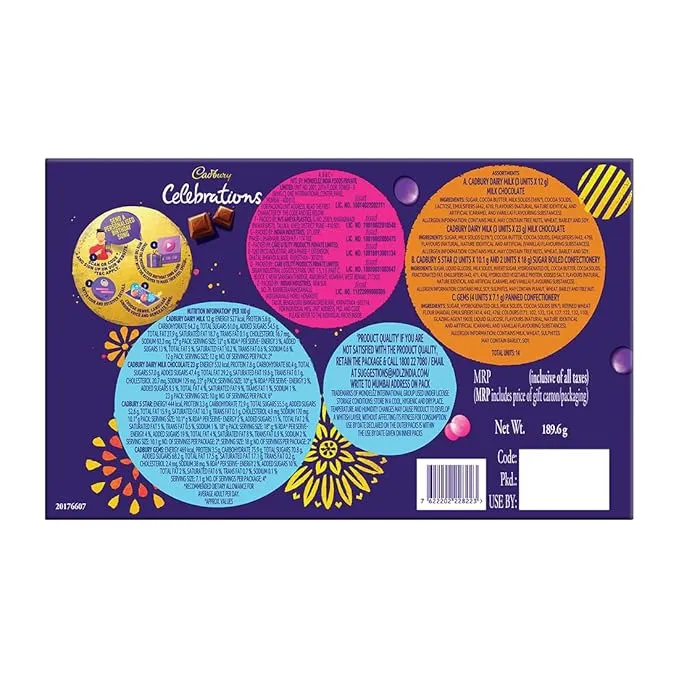 Cadbury Celebrations 189.6 g view 2
