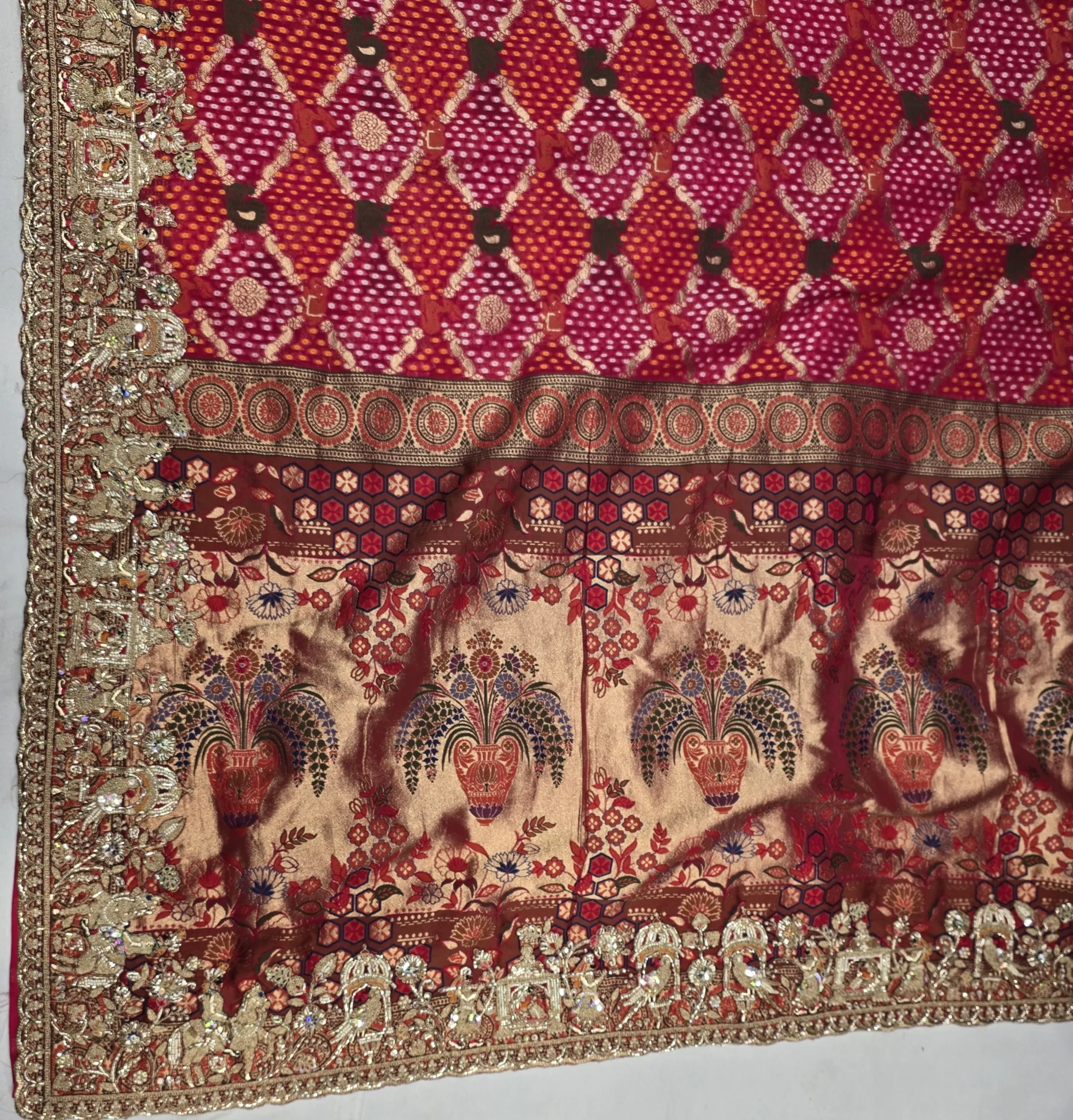 Bandhnii Khaddi Georgette view 2