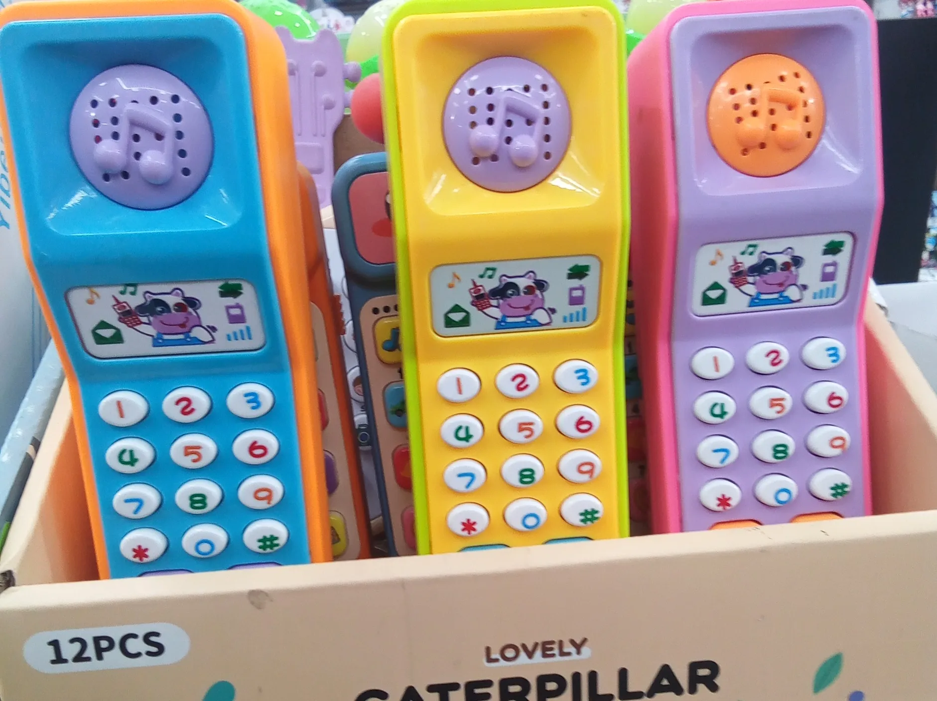 Lovely Caterpillar Toy Phone view 2