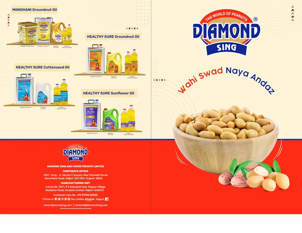 Diamond Peanut Chikki Packaging Size 450 g view 2