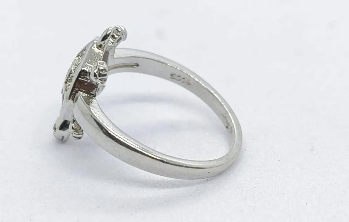 Turtle Silver Ring (AVSLR-15) view 5