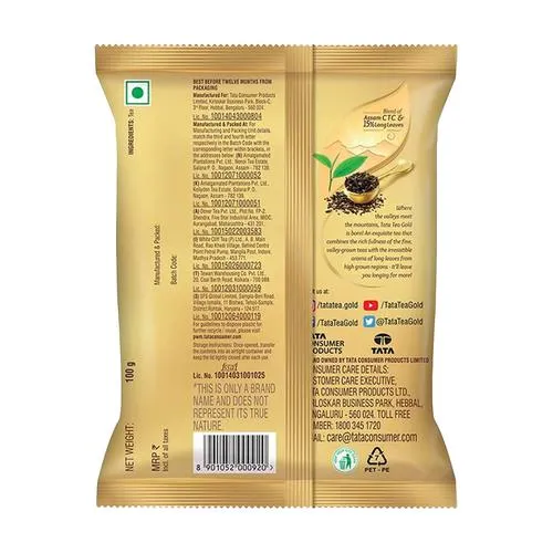 Tata Tea Gold Tea 100 g view 2