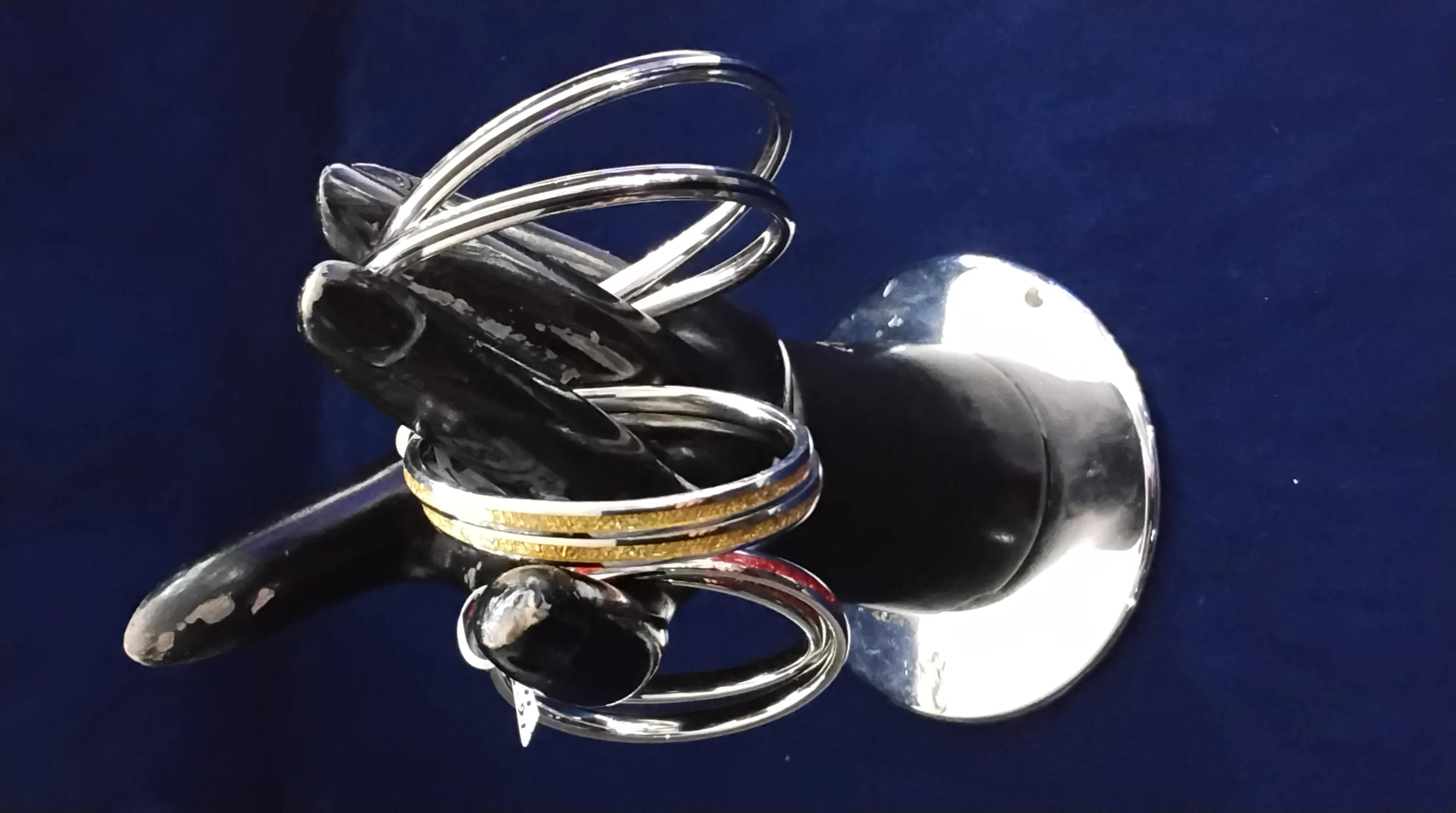 Silver Bangles, view 2
