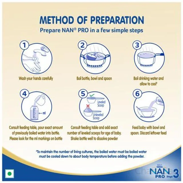 Nestle Nan Pro 3 Formula Powder 12 to 18 Months 400 g view 5