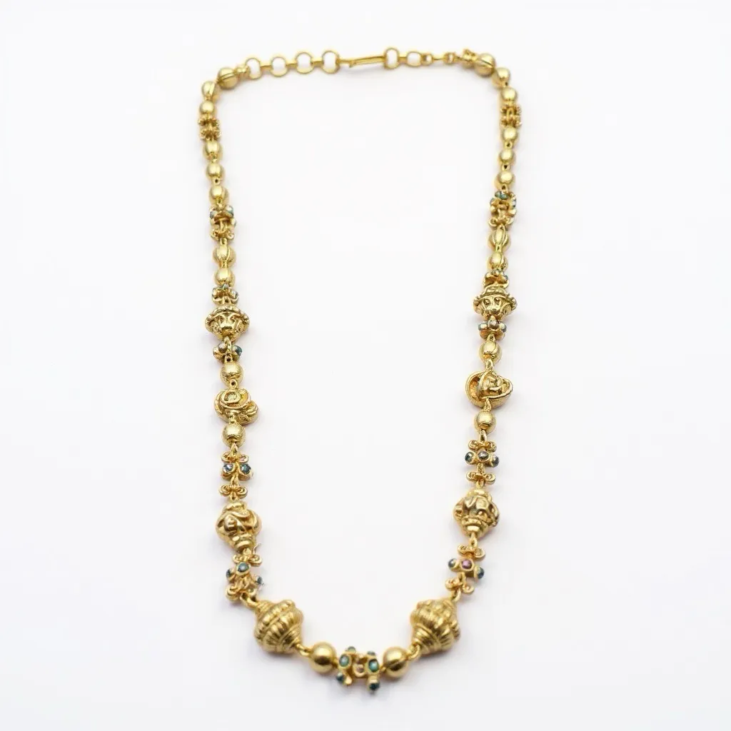 Traditional Temple Theme Necklace view 2
