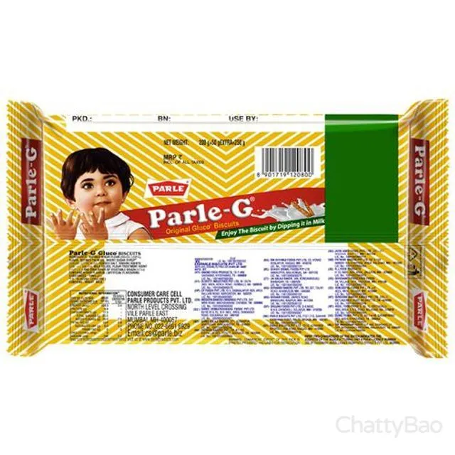 Parle-G - Original Gluco Biscuits 250 g view 2
