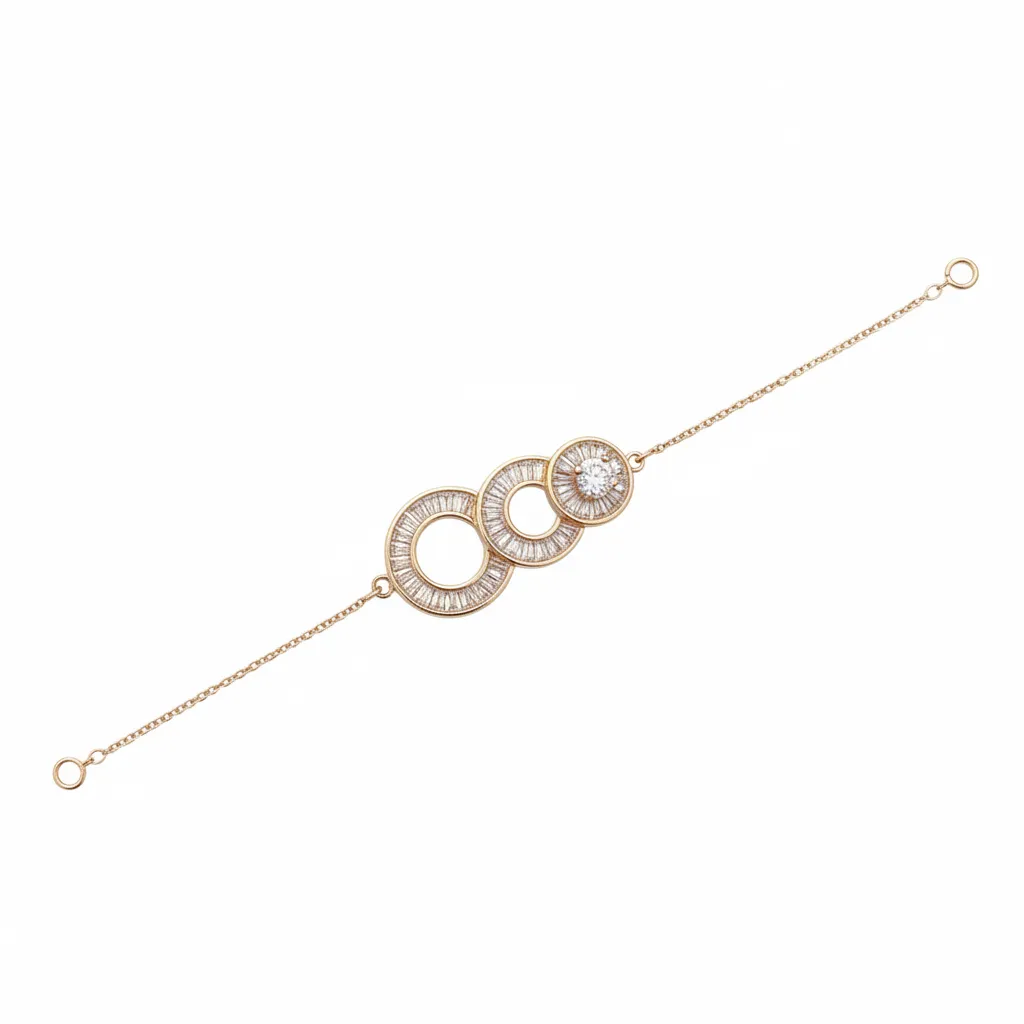 Elegant Diamond Bracelet view 2