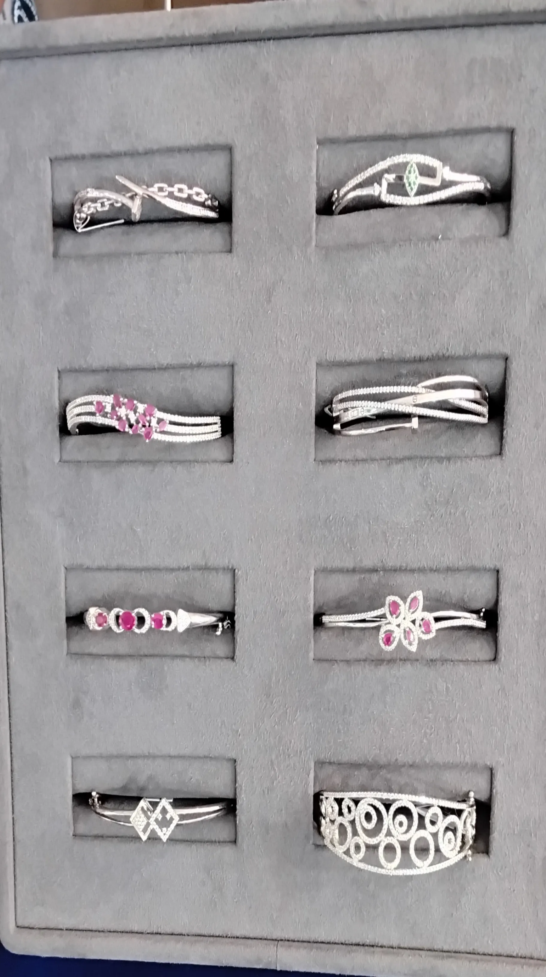 Silver Bracelets . view 2
