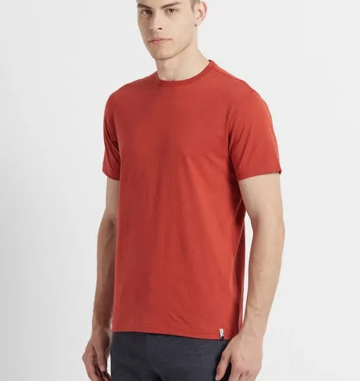Jockey T-Shirt Round Neck Half Sleeve Cinnabar view 2