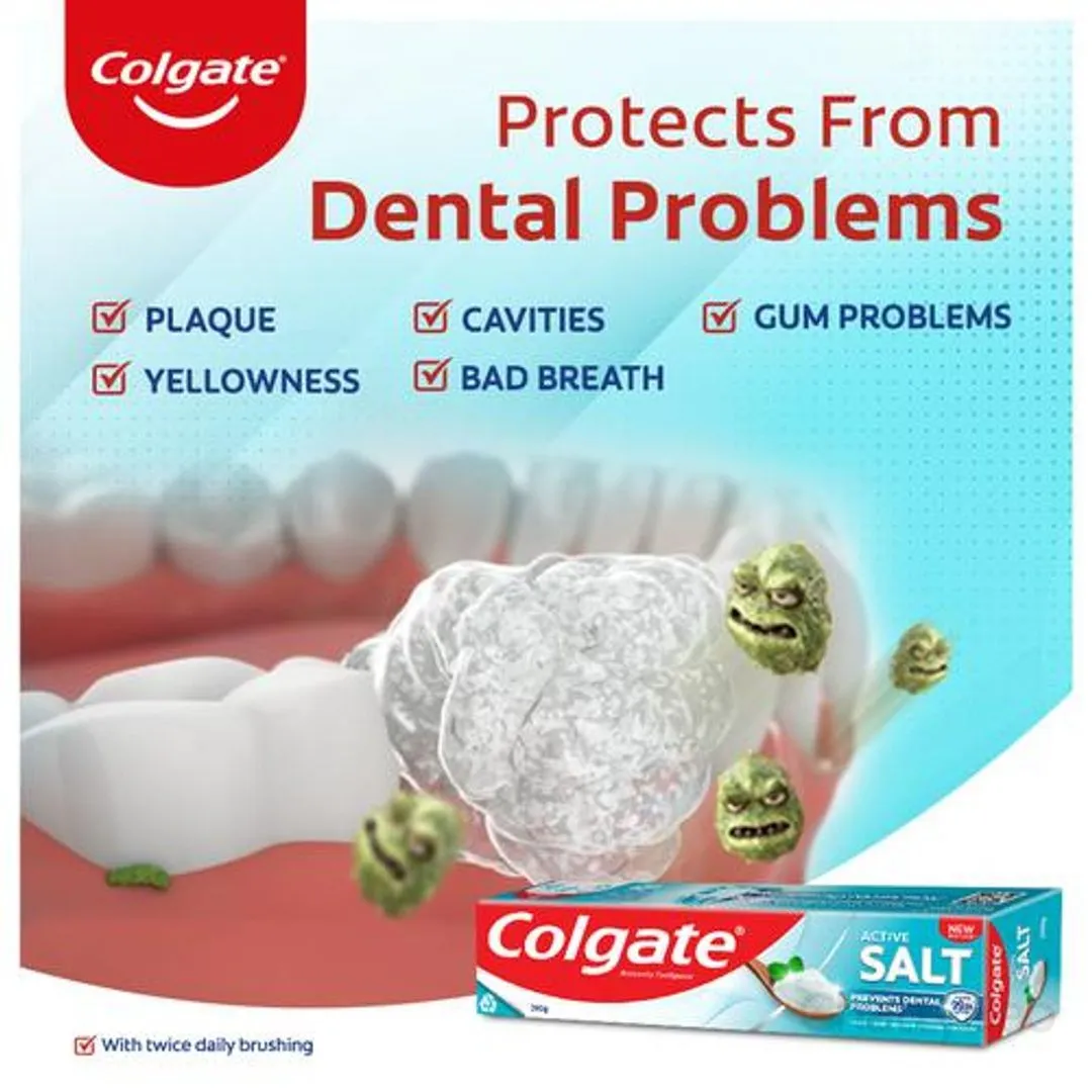 Colgate Active Salt Toothpaste 200 g view 3