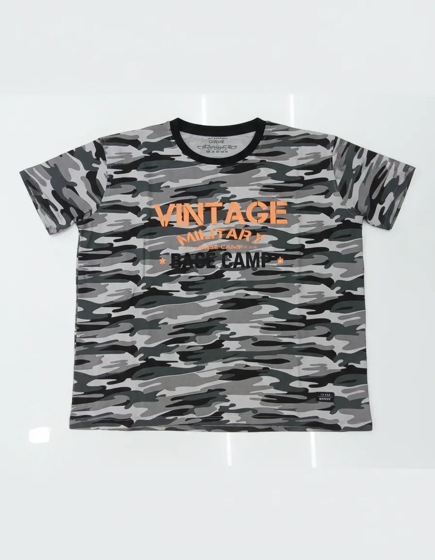 Boys T Shirt Military view 2