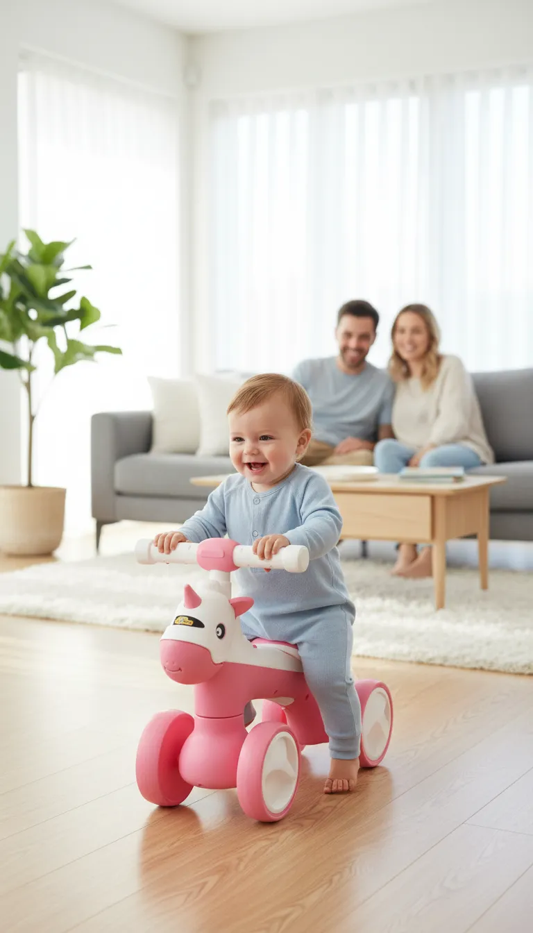Unicorn Ride-On Toy view 4