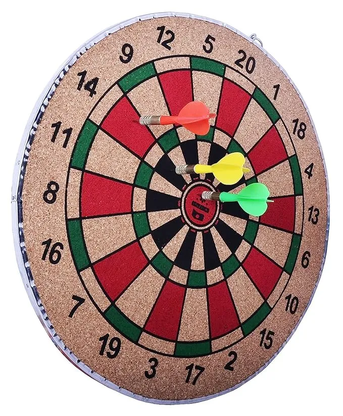 Arrowmax Wooden Dartboard - 12 Inch view 2