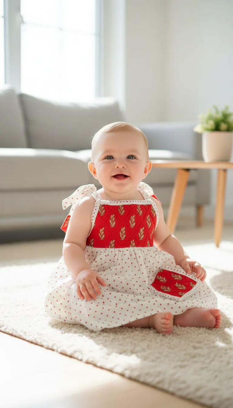 Cotton Printed Dress