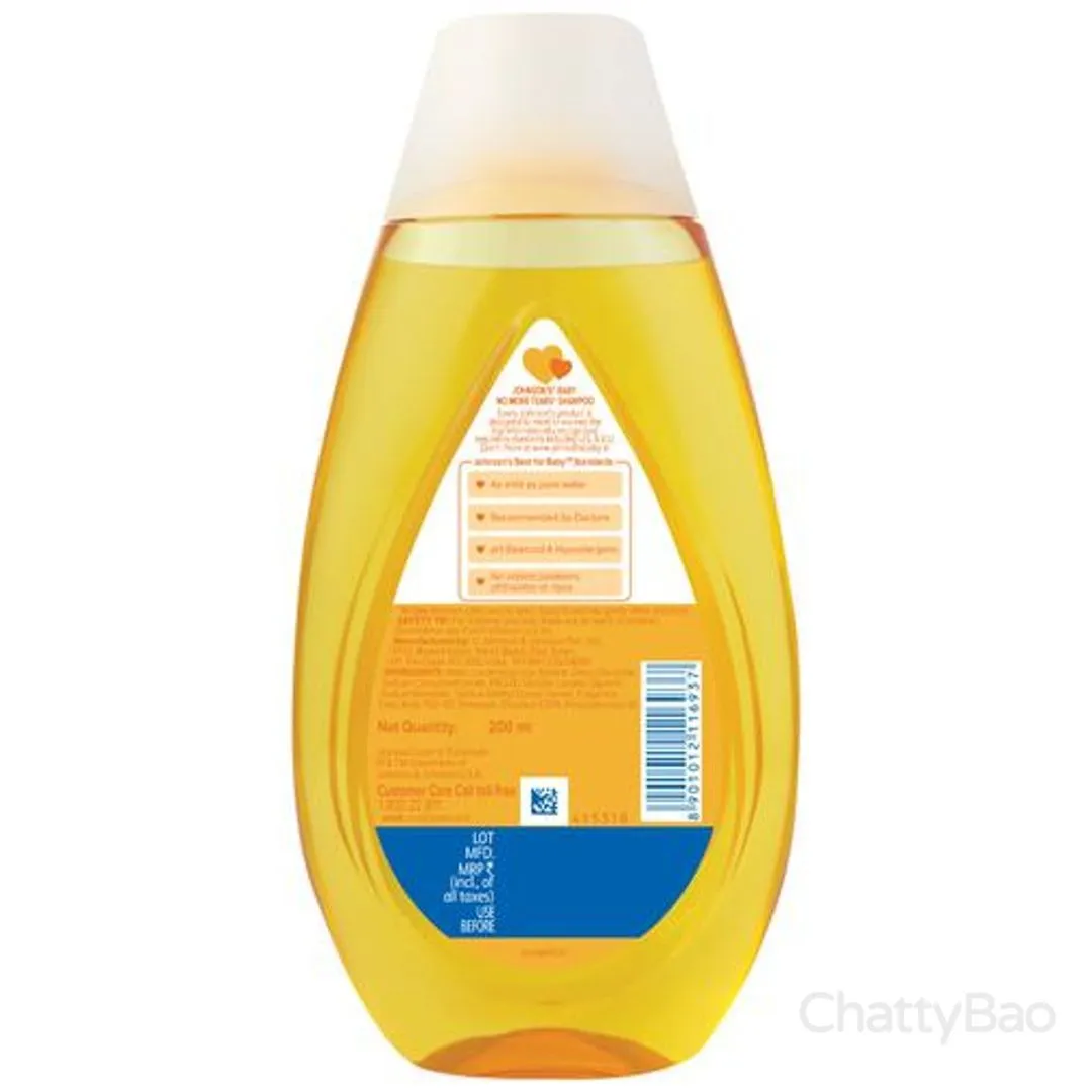 Johnson's Baby Shampoo No More Tears 200 ml view 2