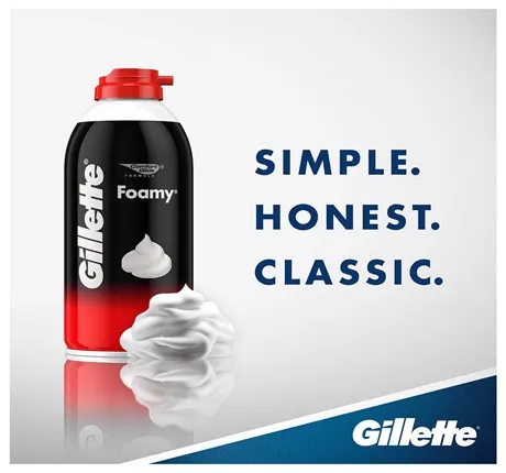 Gillette Fat Foamy Regular 300 g view 2