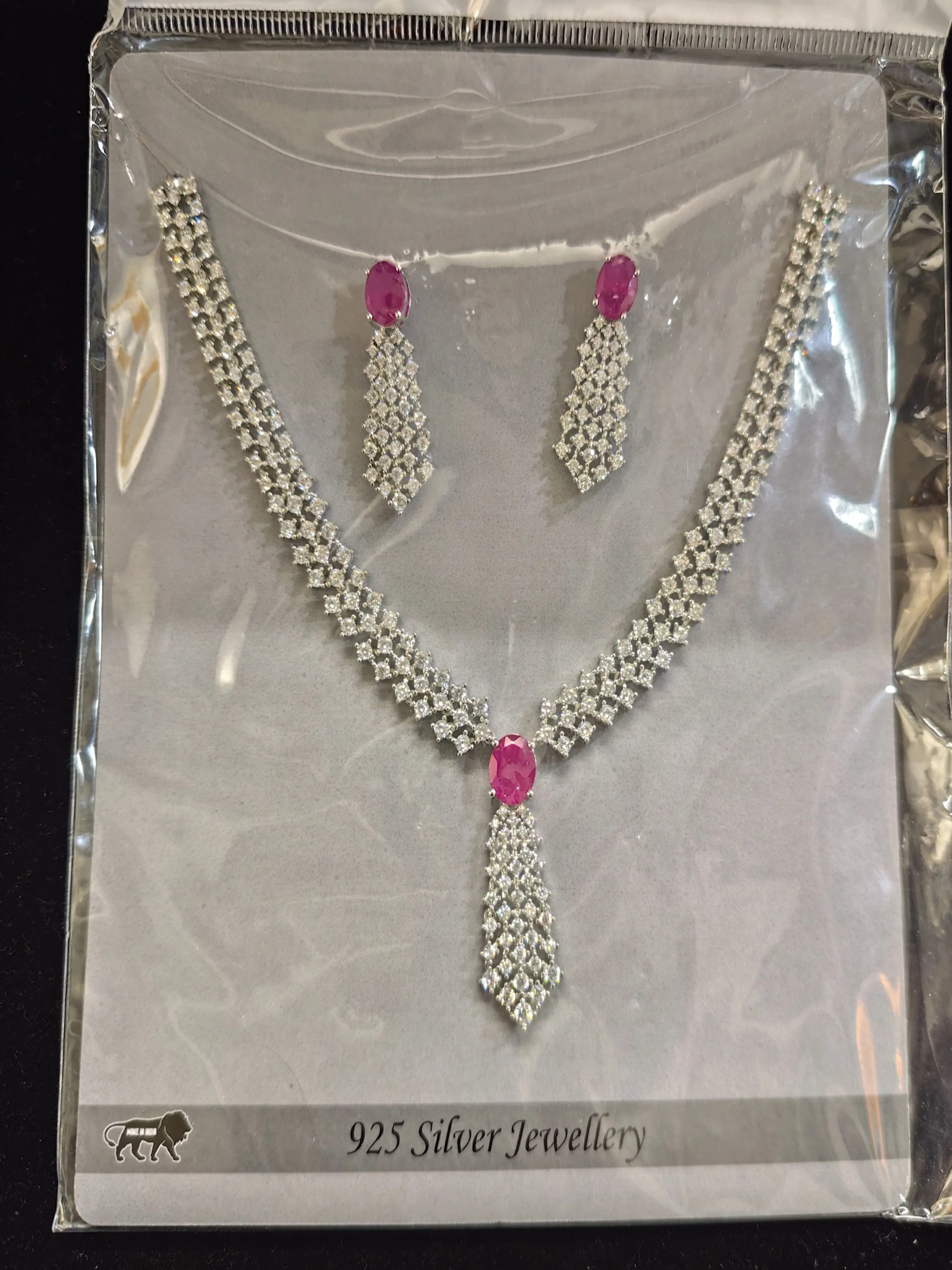925 Silver Jewelry Set view 3