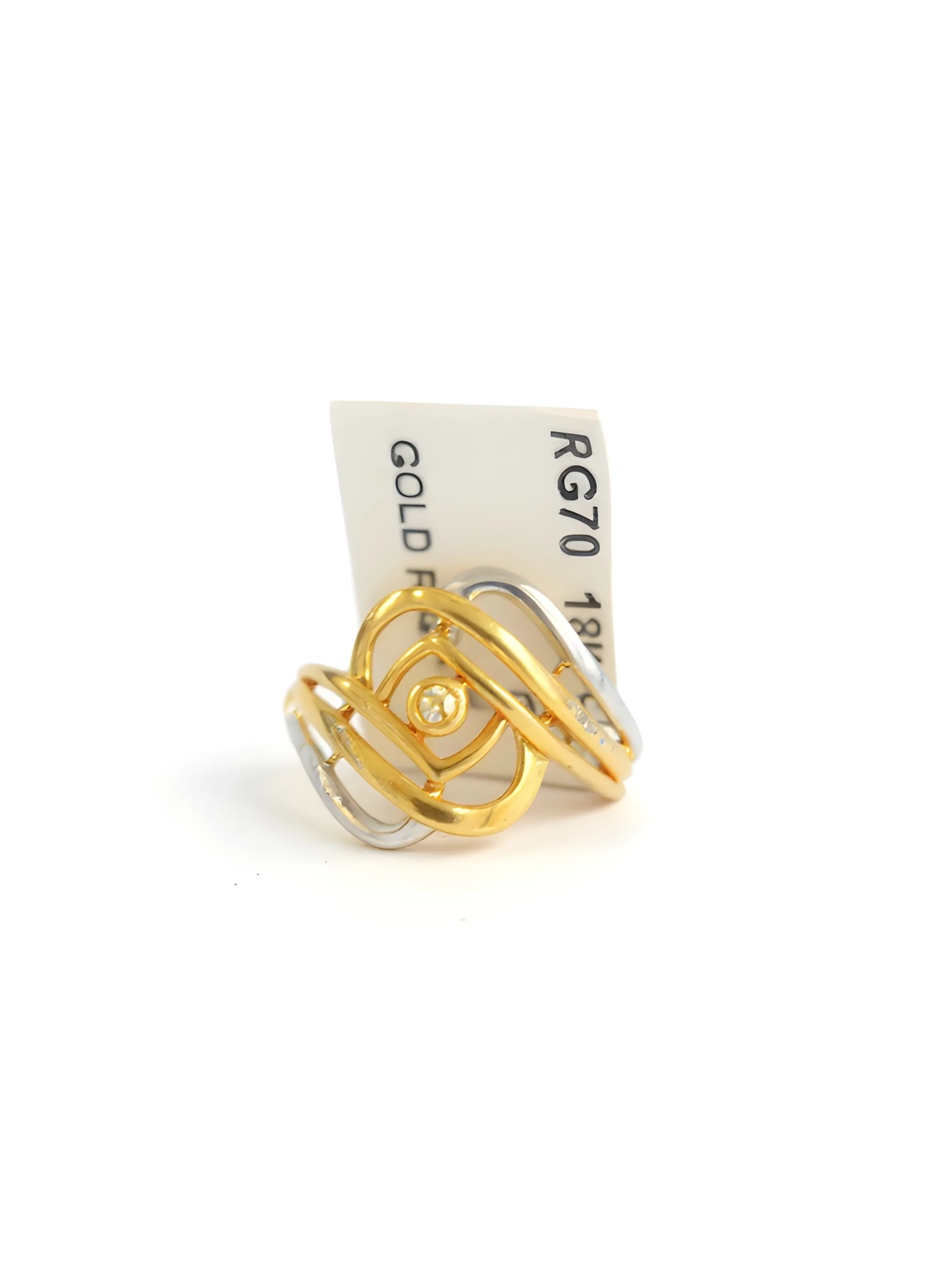 RG70 18k Gold Ring view 2