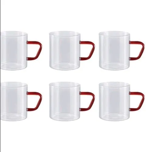 Vision Colour Mugs Set, Pink, 190ml, 1 Pcs view 4