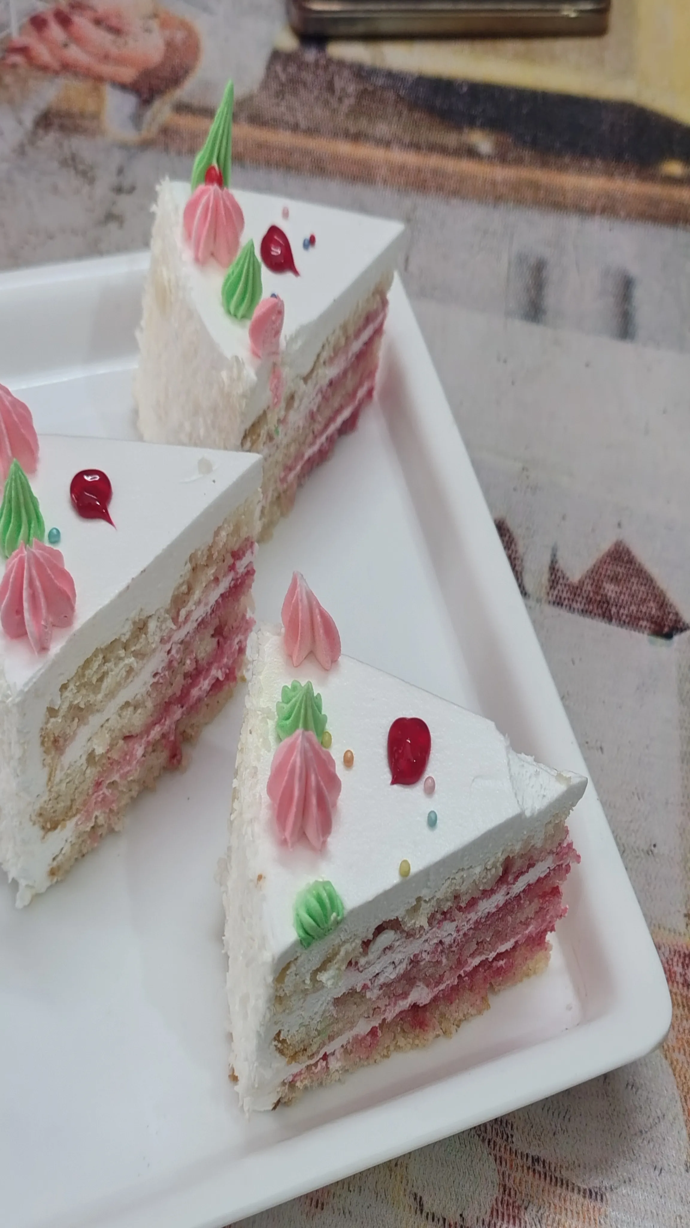 Layered Fruit Cake view 2