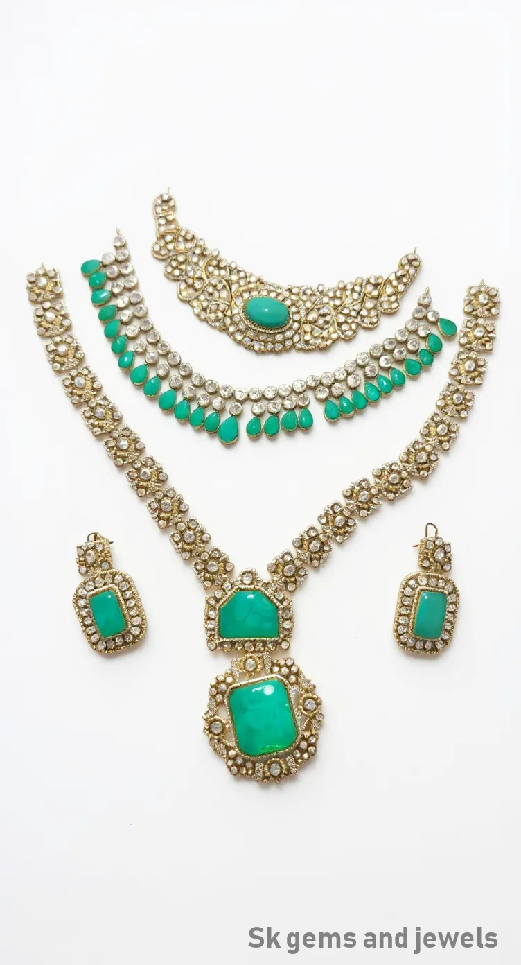 Gemstone Jewelry Set view 2