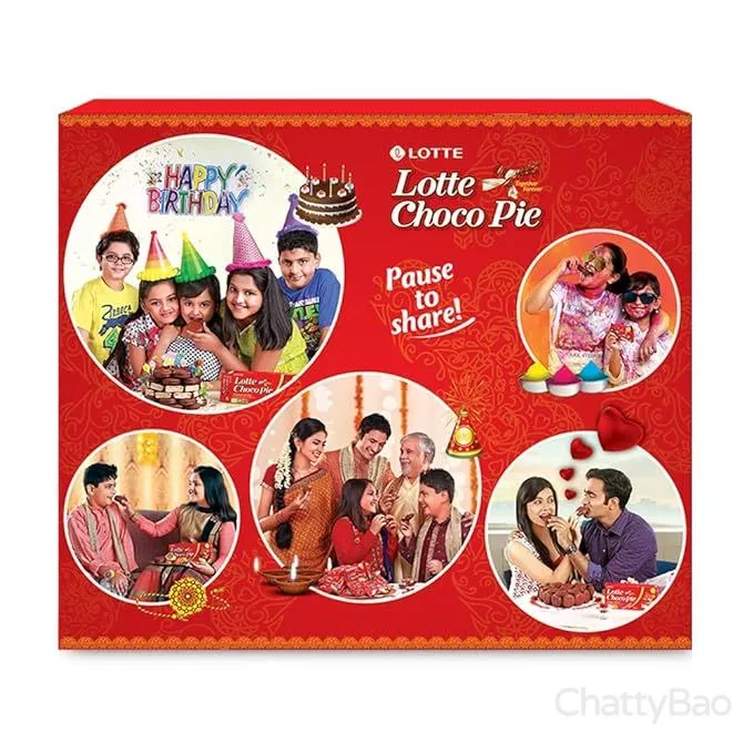 Lotte Choco Pie 300 g (Pack of 12) view 2