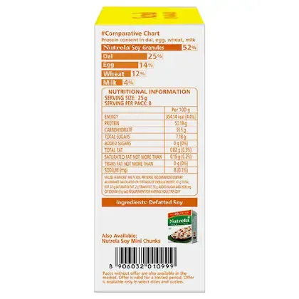 Nutrela Soya Granules 200 g view 3
