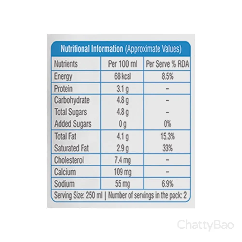 Mother Dairy Cow Fresh Milk 500 ml view 3