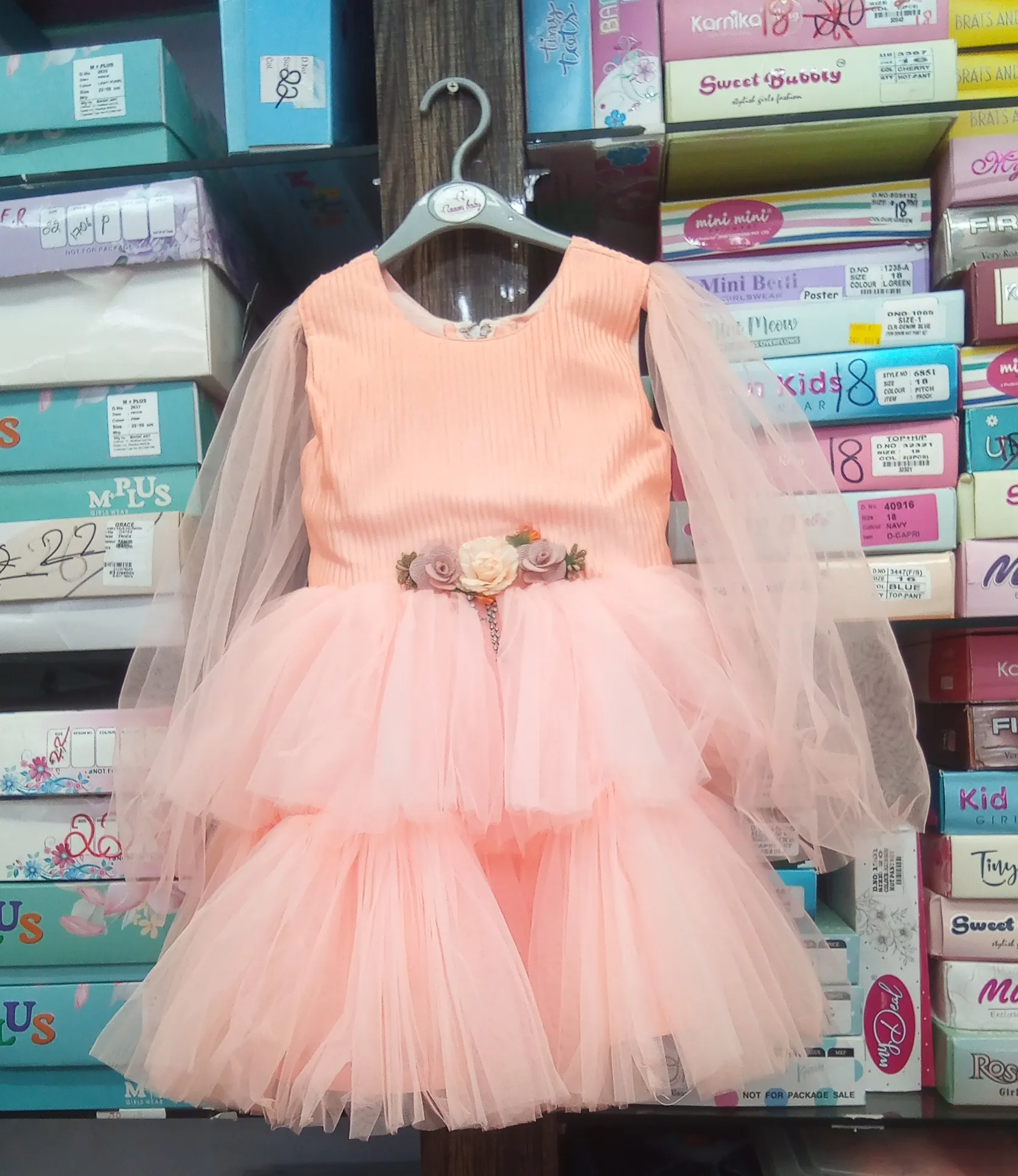 Girls Fancy Frock-s view 3
