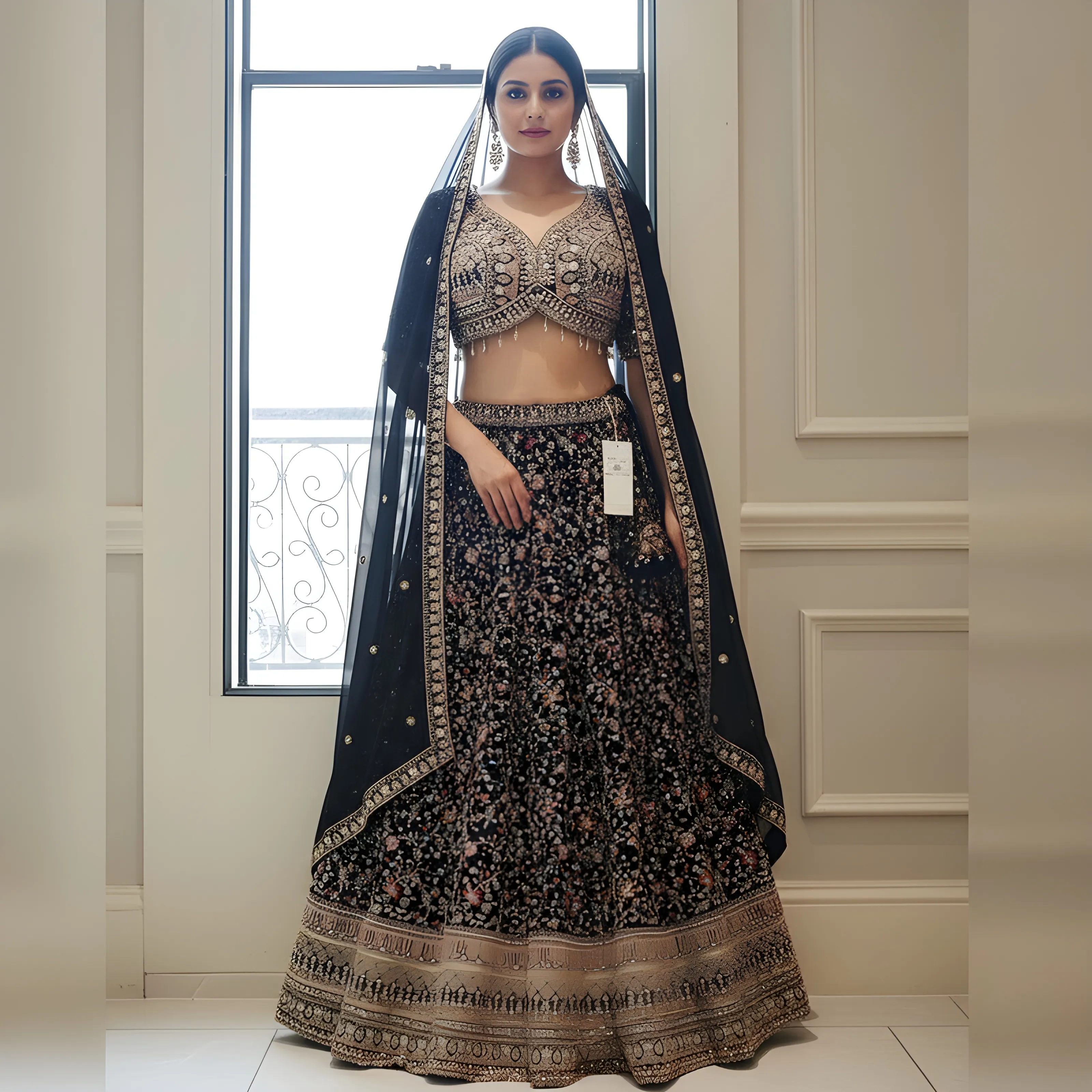 The Mirror Story Lehnga