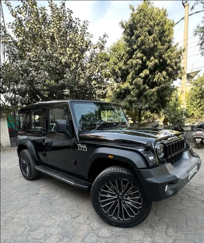 Thar Roxx. Black Compact SUV Rental.... view 5