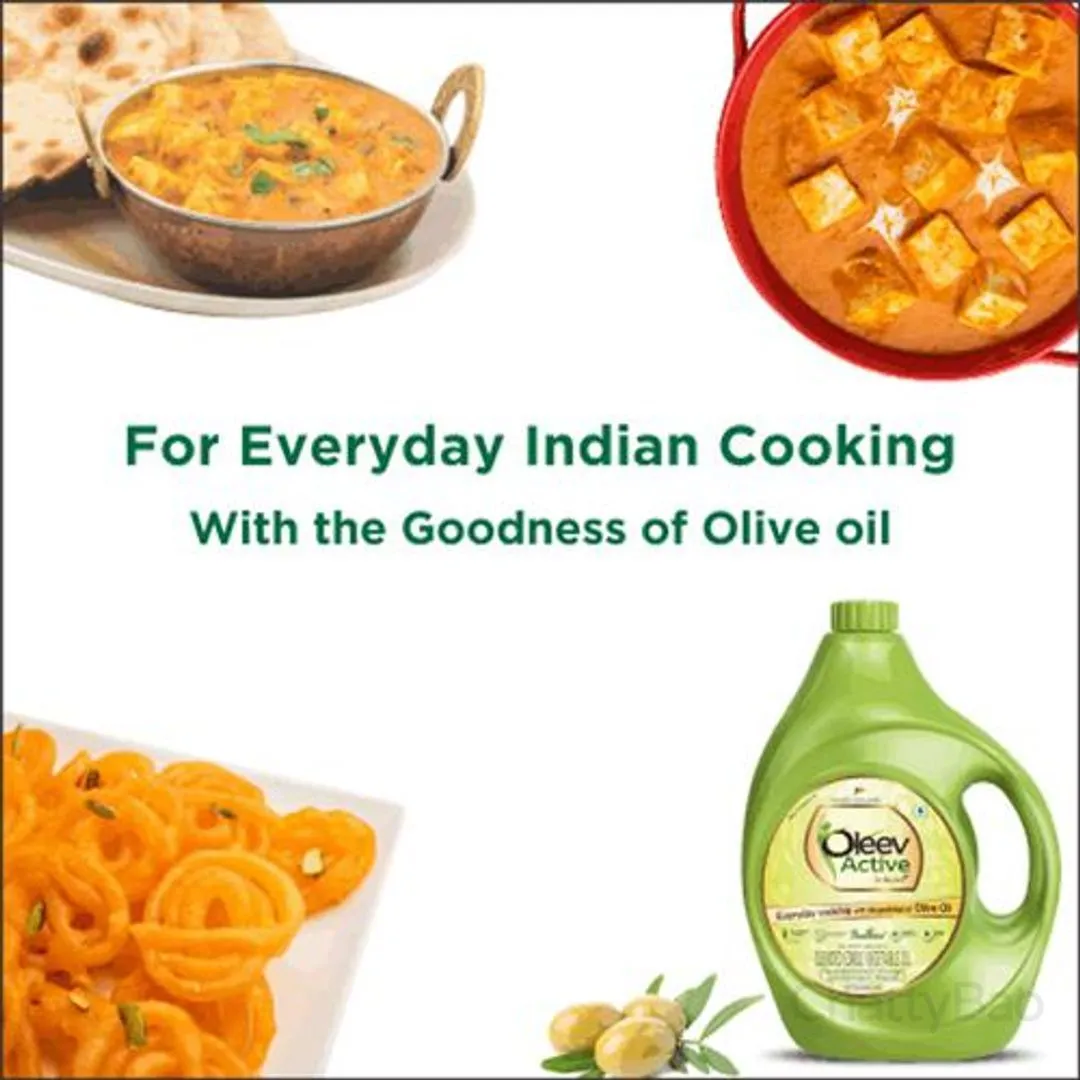Oleev Active Cooking Oil - Goodness Of Olive Oil 5 L view 3