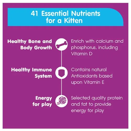 Whiskas Dry Cat Food For Mother & Kitten - Junior Ocean Fish 1.1 Kg view 4
